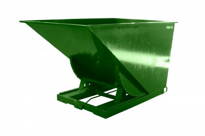 Benne en tôle auto basculante 900 L