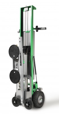 Elevateur électrique tout terrain avec accessoire ventouse
