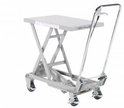 Table Elévatrice hydraulique en aluminium