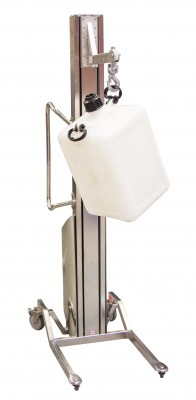 Eperon à galet + crochet inox pour gerbeurs monomât et 300 kg