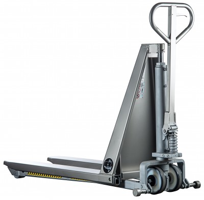 Transpalette haute levée manuel inox 304