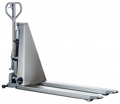 Transpalette haute levée électrique inox 304