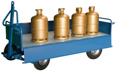 Remorque industrielle tractable 2500 x 1200 mm