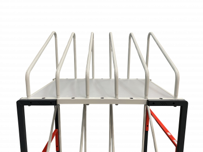 Servante haute pour stockage de cartons pliés