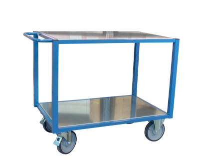 Servante d'atelier 2 plateaux tôle 1060 x 680 mm