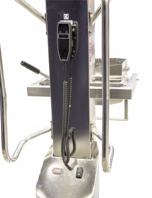 Gerbeur Monomât INOX 304 L semi-électrique levée 1950 mm