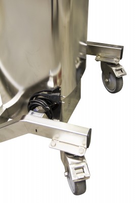 Gerbeur Monomât INOX 304 L semi-électrique levée 1950 mm