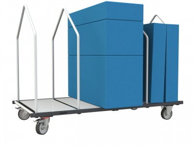 Chariot porte matelas/logistique