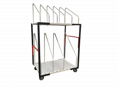 Servante haute pour stockage de cartons pliés