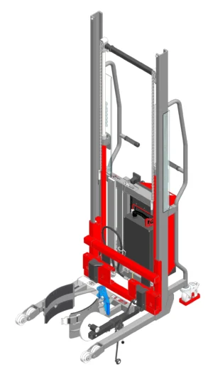 Gerbeurs Lev à levée électrique avec accessoire Rotofûts, 120 à 350 kg