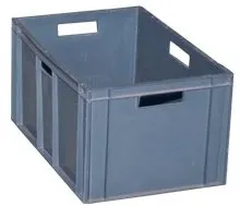 Bac plastique 600x400x320 mm, capacité 76,8 L