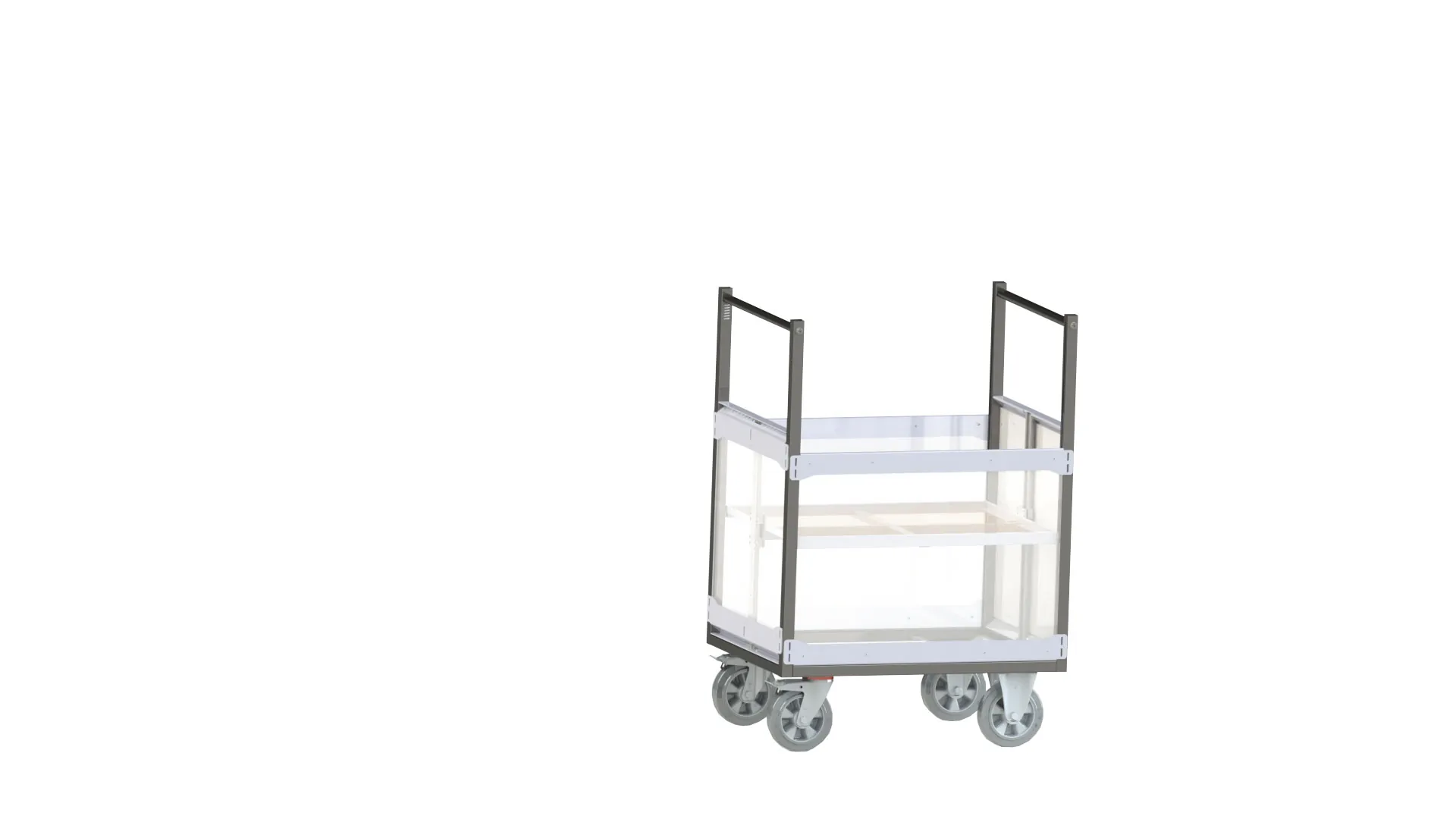 Chariots niveau constant polypropylène 100 à 200 kg