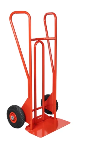 Diables poignées fermées bavette fixe 250 kg - Roues pneumatiques