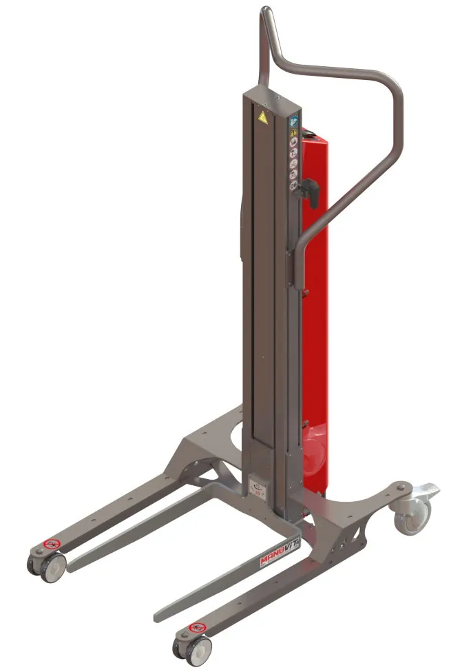 Gerbeurs Astair à levée électrique, avec fourches 60 kg