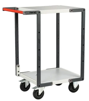 Servantes Flatpack 2 plateaux mélaminé 250 kg