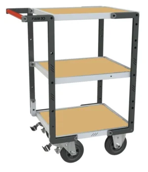Servantes Flatpack 3 plateaux médium 400 kg