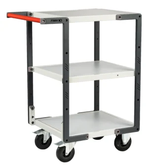 Servantes Flatpack 3 plateaux mélaminé 250 kg